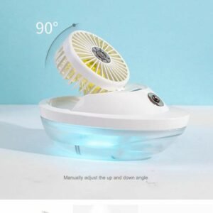 BreezyOcean Rechargeable Humidifier & Fan